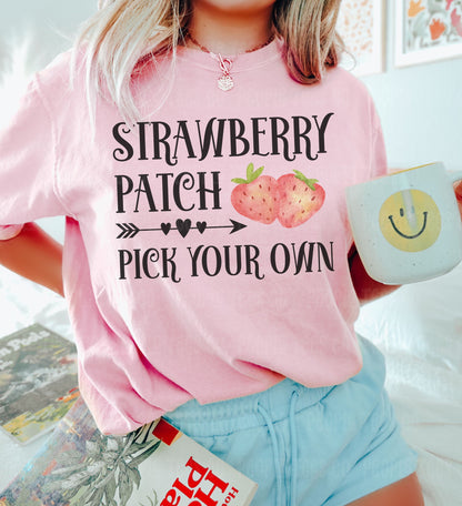 Strawberry Patch Shirt | Unisex Tee
