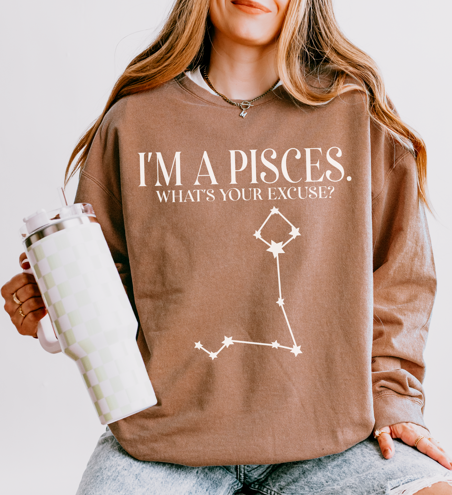 I'm a Pisces. What's Your Excuse? | Unisex Lightweight Sweatshirt