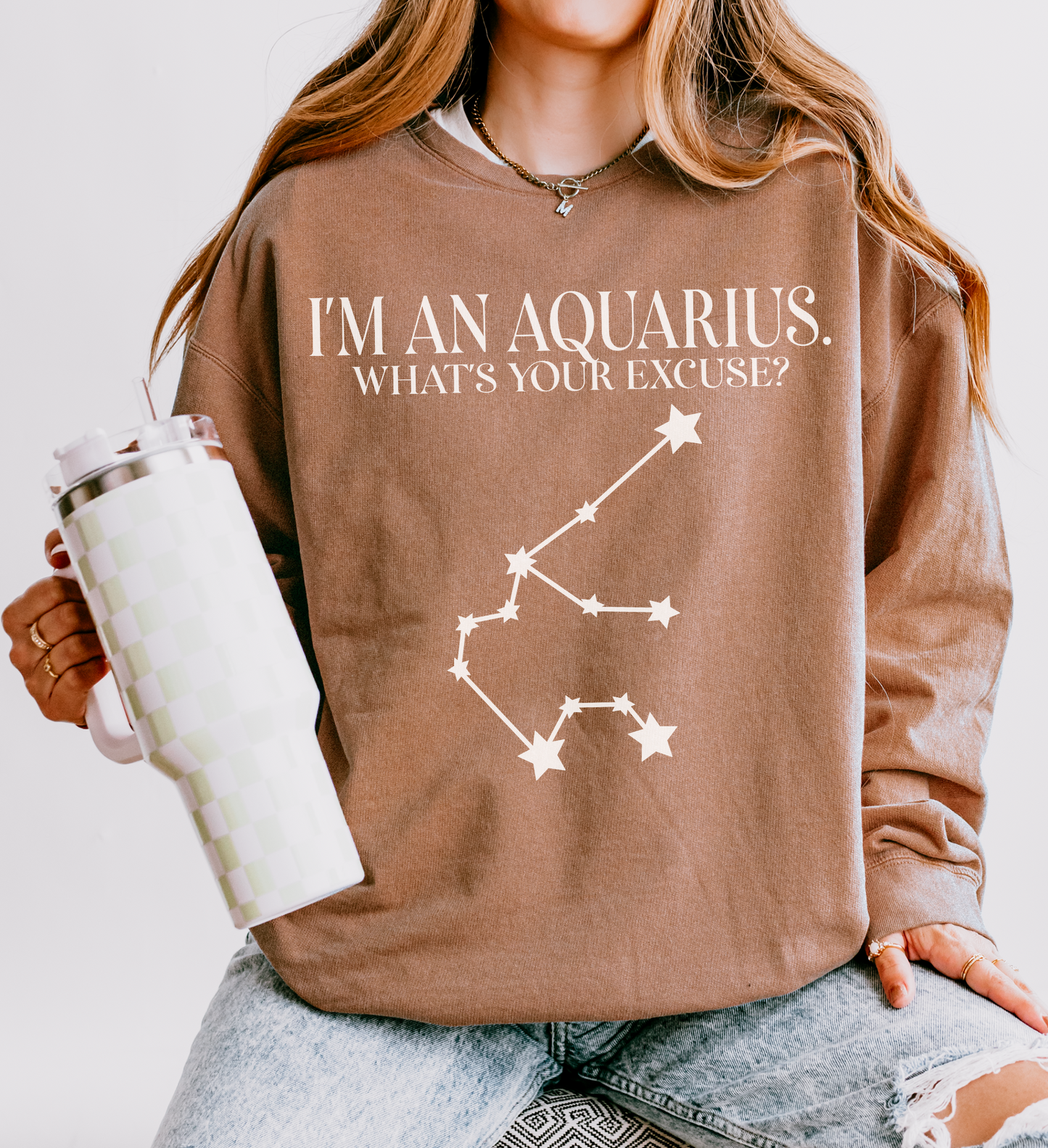 I'm an Aquarius. What's Your Excuse? | Unisex Lightweight Sweatshirt
