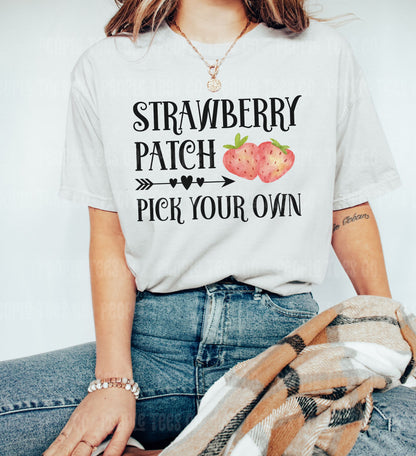 Strawberry Patch Shirt | Unisex Tee