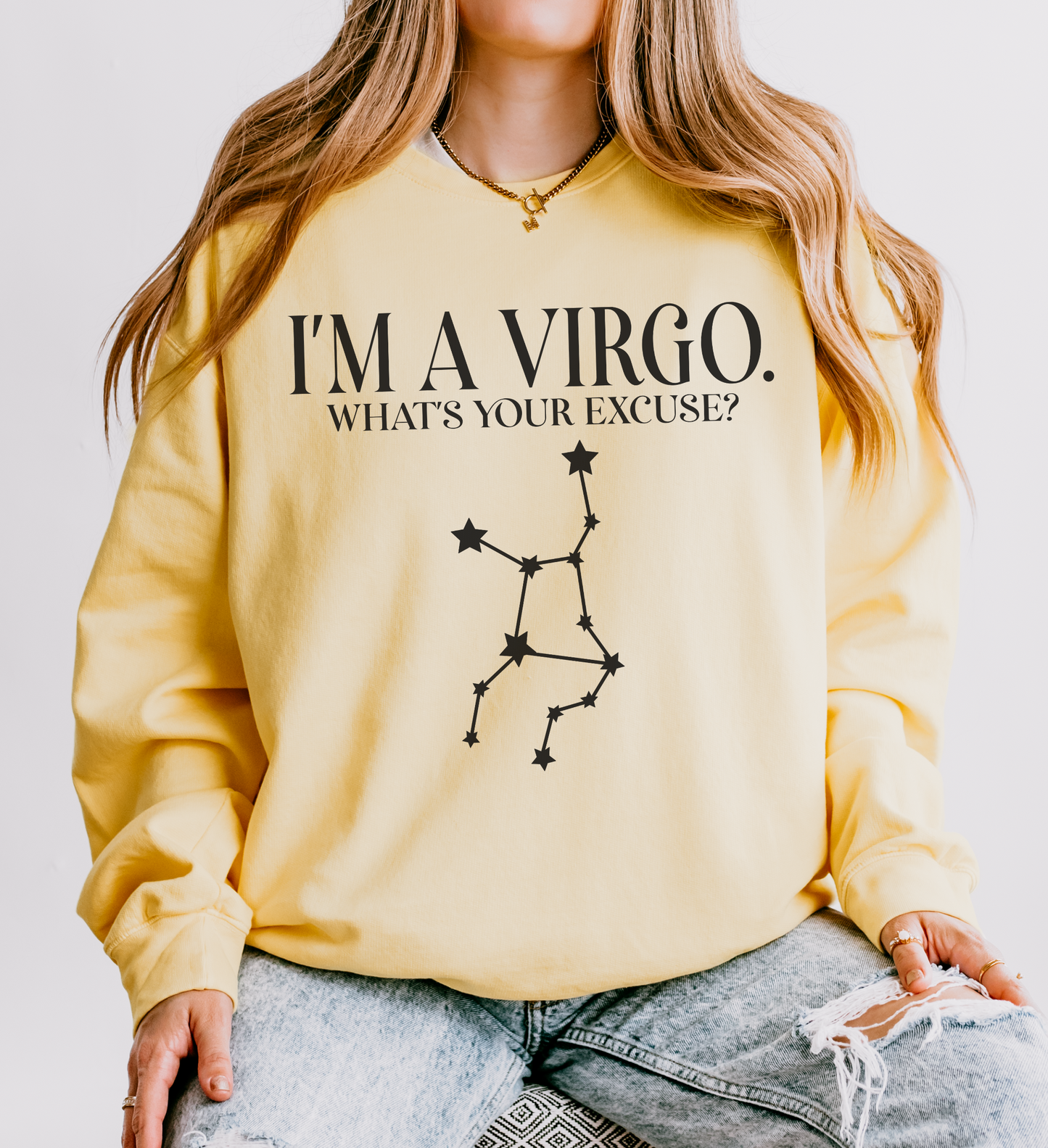 I'm a Virgo. What's Your Excuse? | Unisex Lightweight Sweatshirt