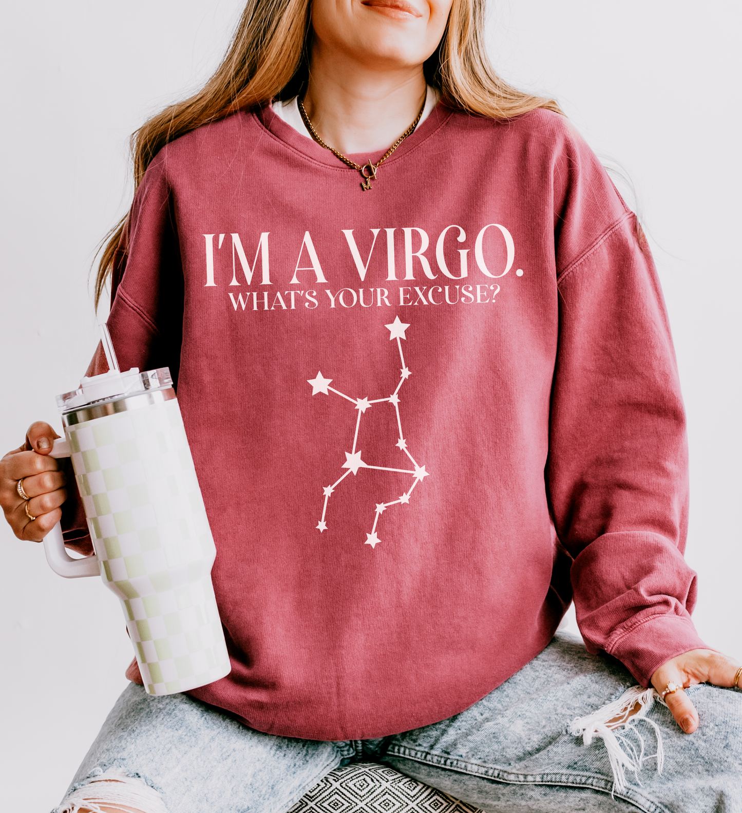 I'm a Virgo. What's Your Excuse? | Unisex Lightweight Sweatshirt