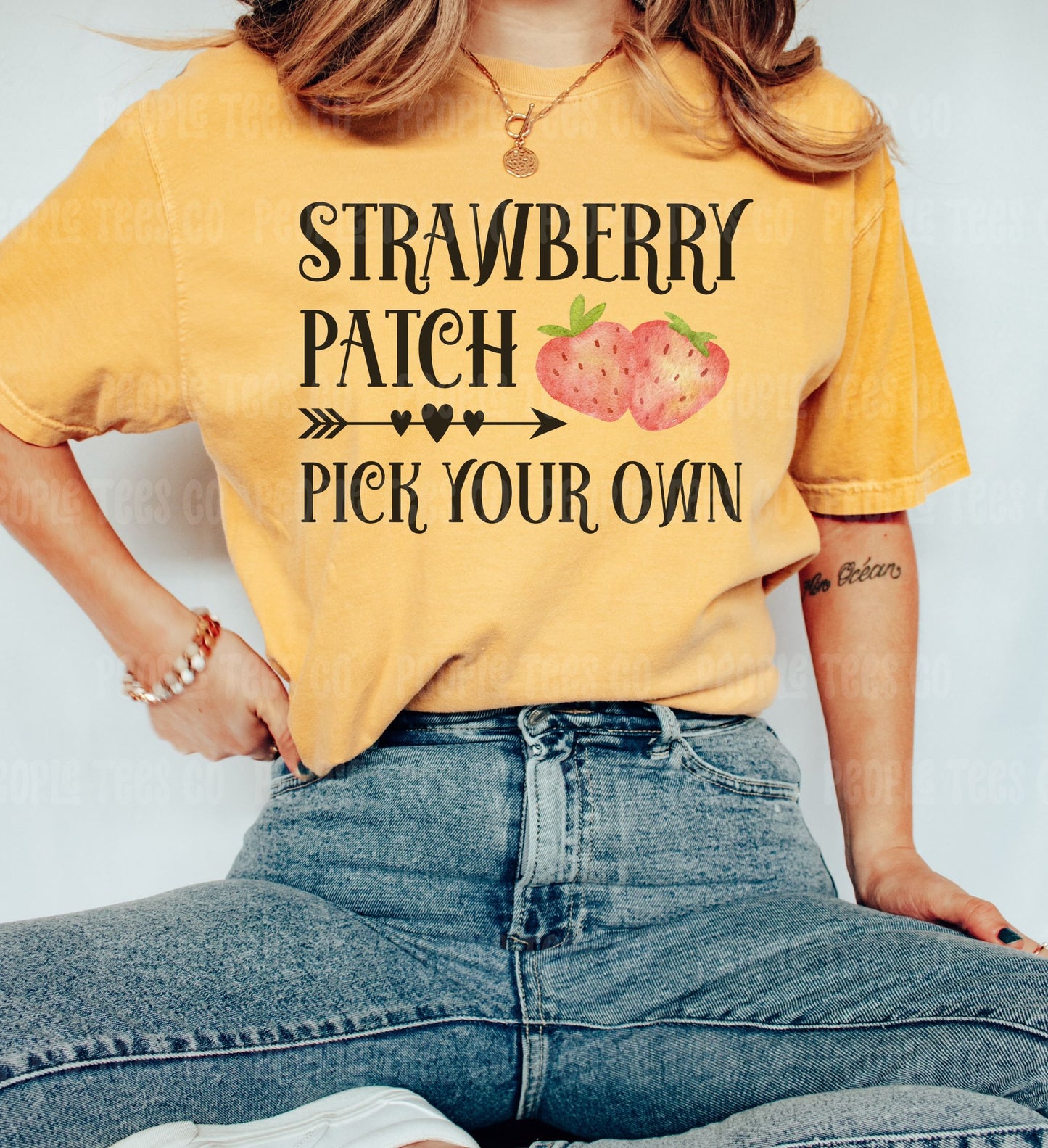 Strawberry Patch Shirt | Unisex Tee