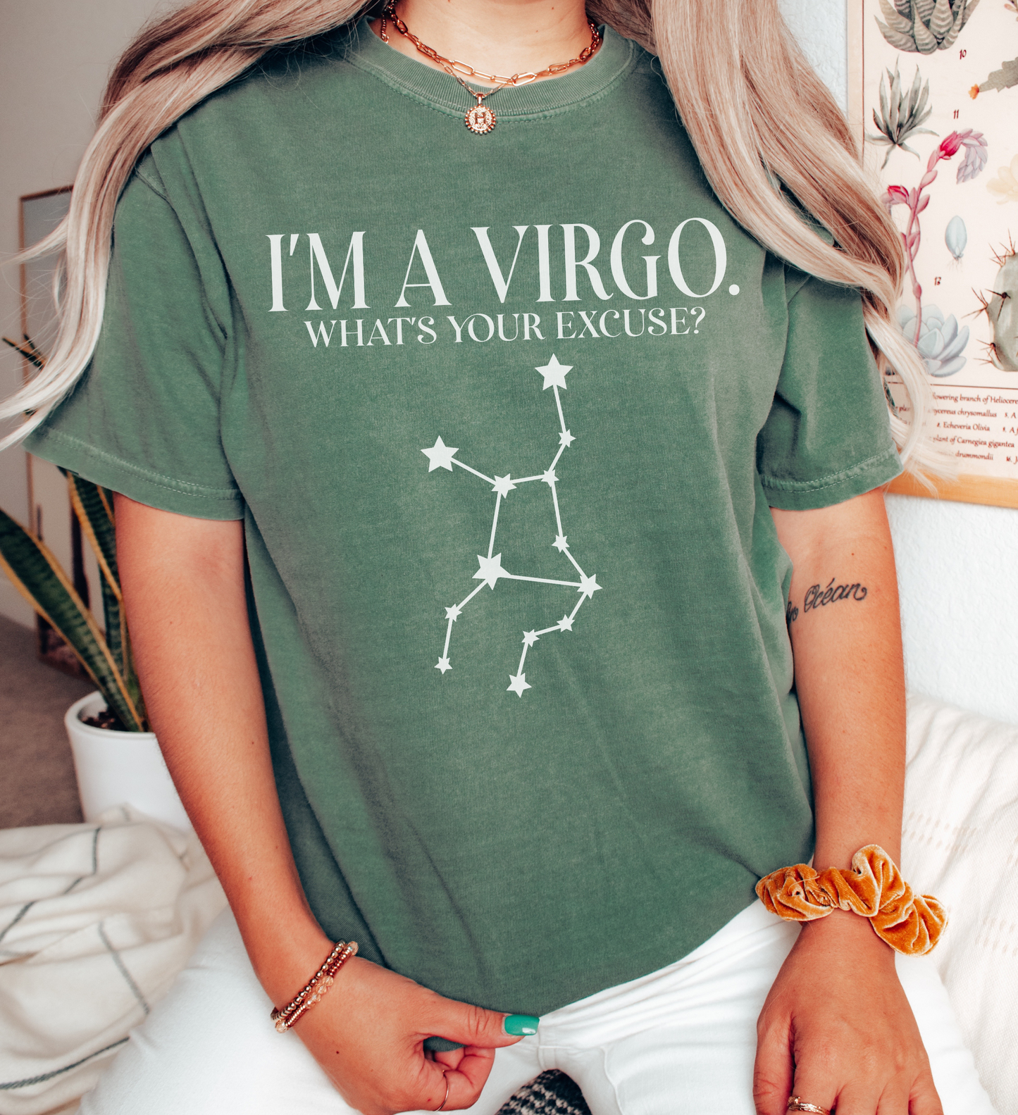 I'm A Virgo. What's Your Excuse? Shirt | Unisex Tee
