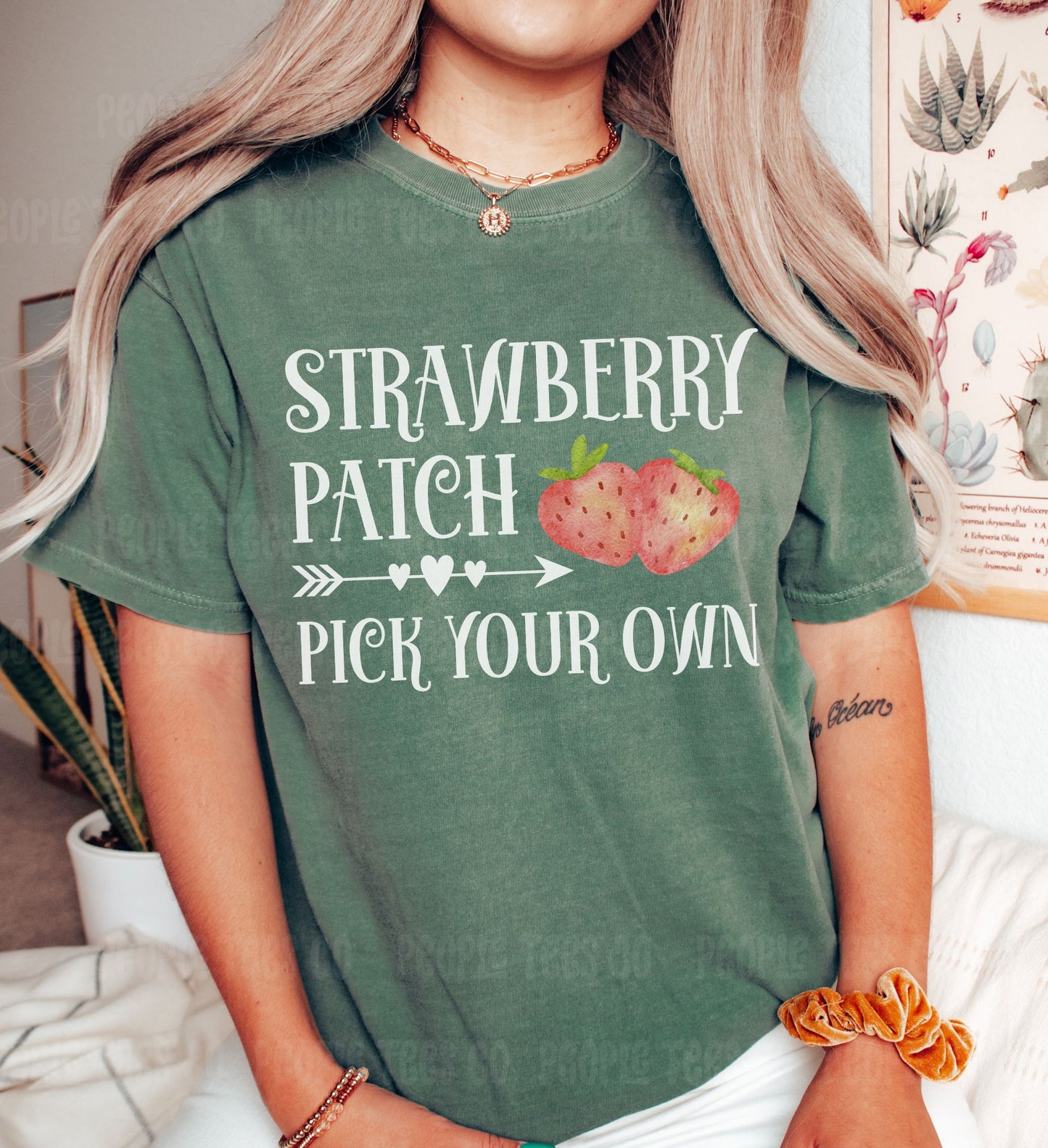 Strawberry Patch Shirt | Unisex Tee