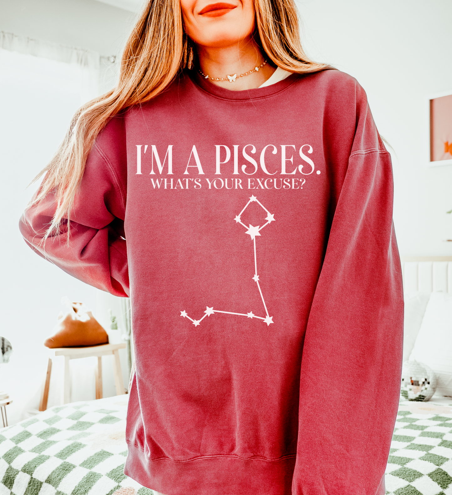I'm a Pisces. What's Your Excuse? | Unisex Lightweight Sweatshirt
