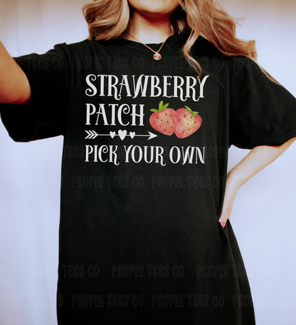 Strawberry Patch Shirt | Unisex Tee