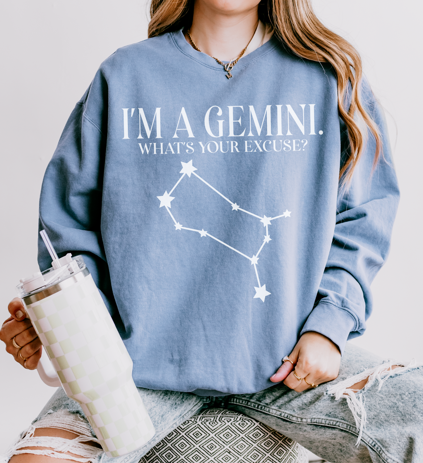 I'm a Gemini. What's Your Excuse? | Unisex Lightweight Sweatshirt