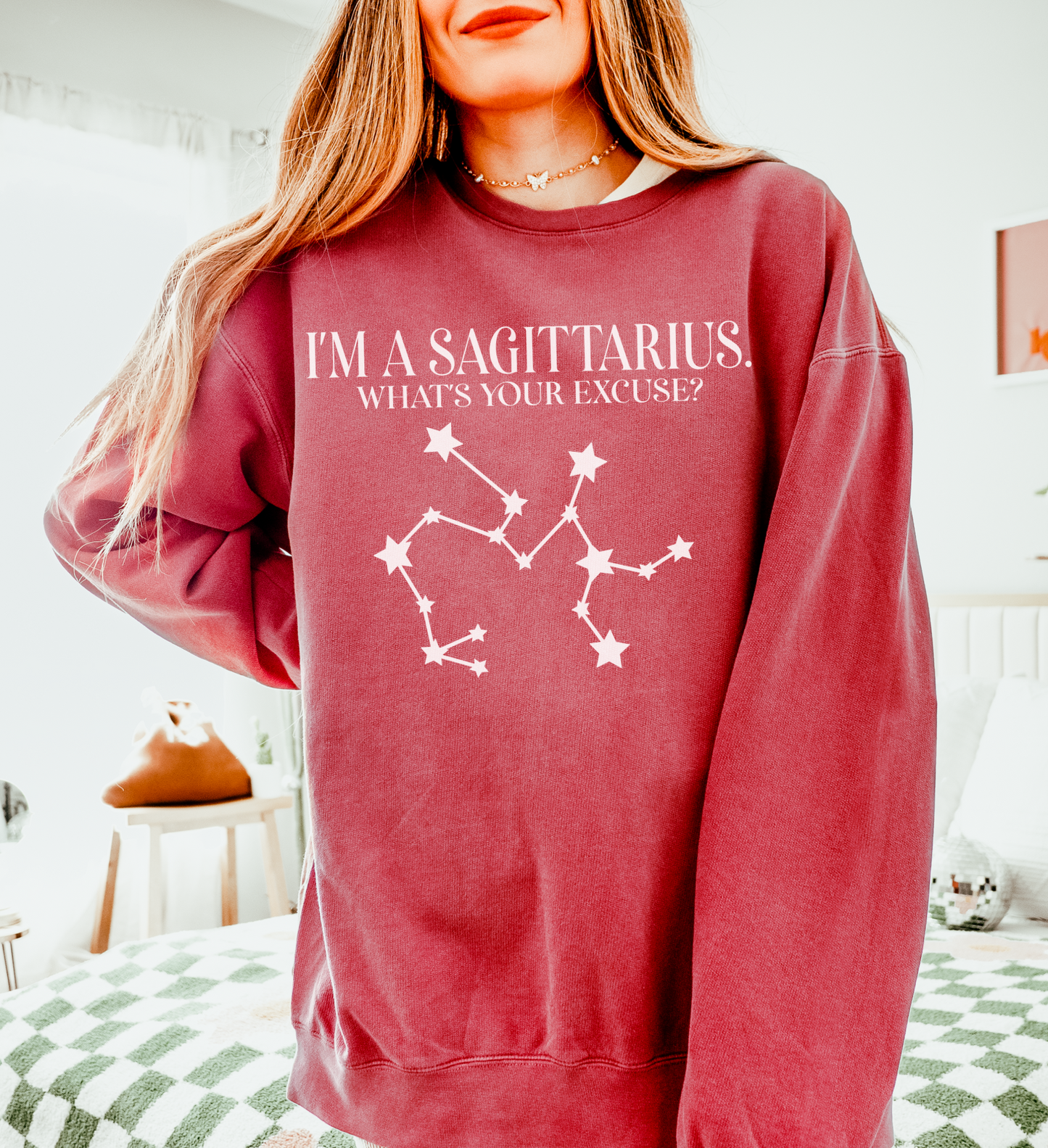 I'm a Sagittarius. What's Your Excuse? | Unisex Lightweight Sweatshirt